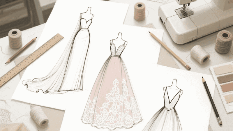 ¿Por qué elegir un vestido de novia a medida?